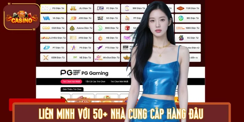 Hiện nay chúng tôi đang hợp tác với 50+ nhà phát hành